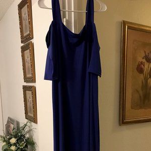 Roaman's cold shoulder maxi dress size 22/24